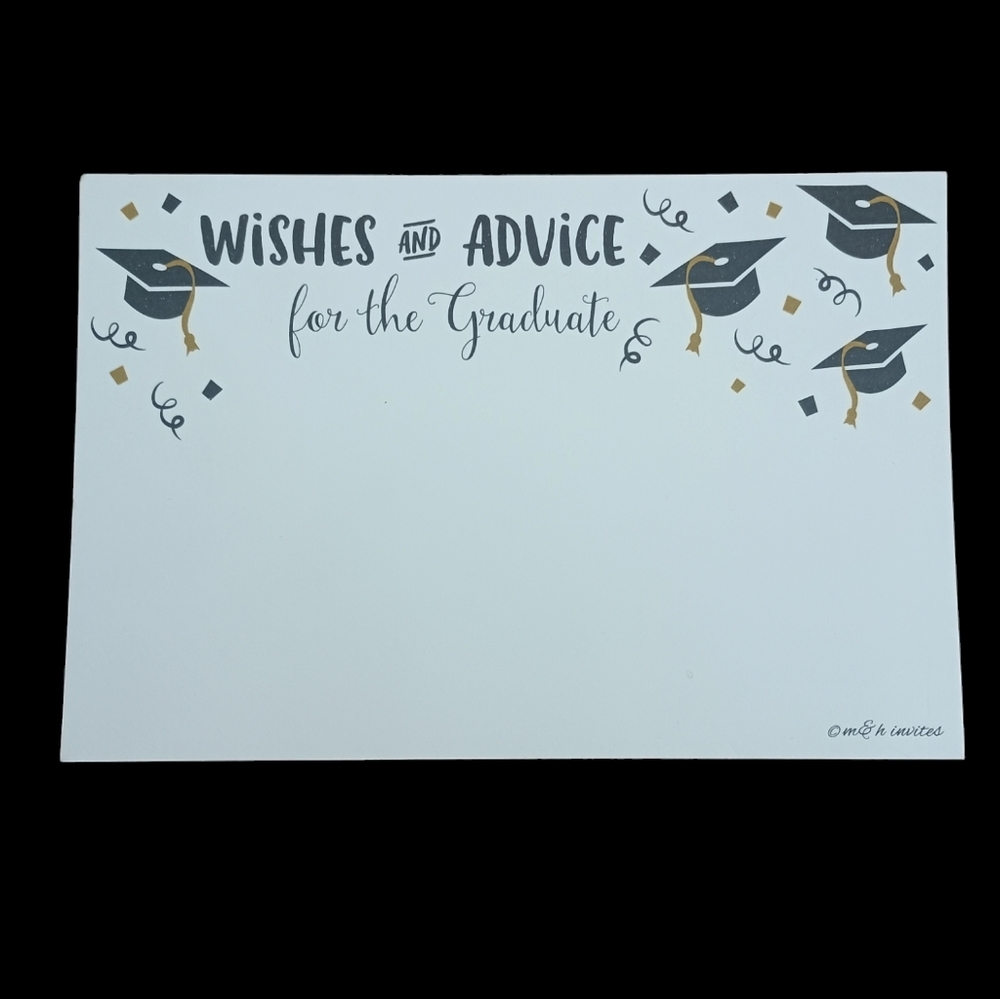 NWOT Graduation advice cards